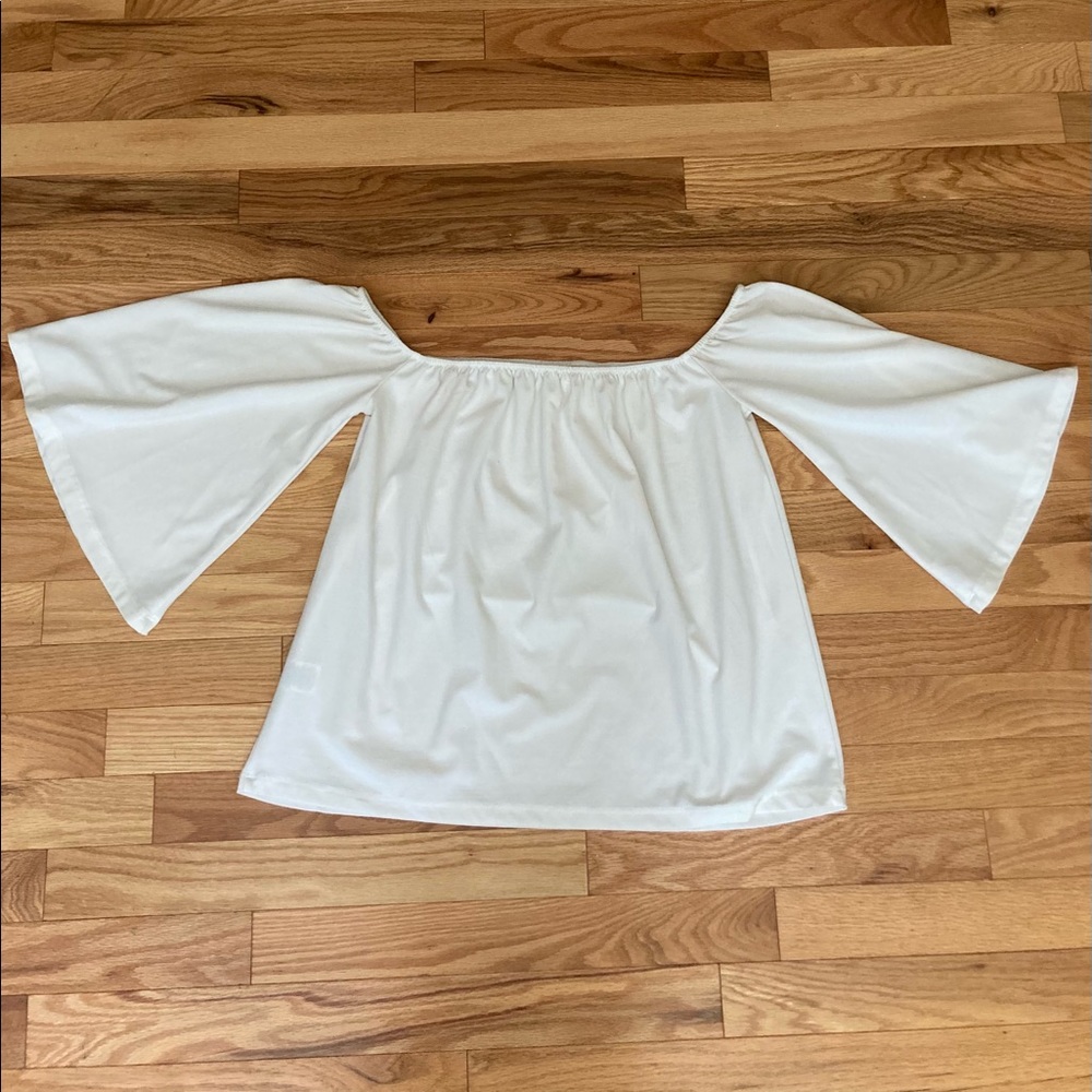 Leith white blouse size small